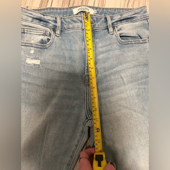 Hidden Happi High Rise Flare Jean - Picture 6 of 14